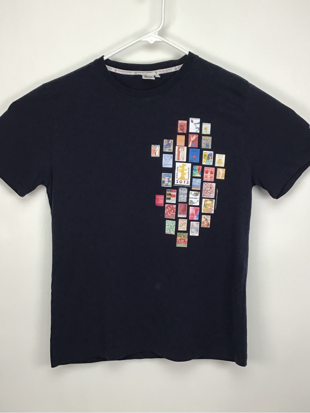 Roland Garros Paris Tennis men’s short sleeve tee shirt large